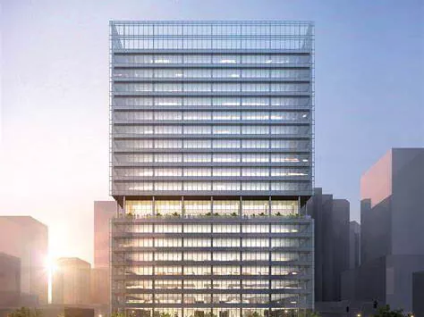 ઉચ્ચતમ સ્ટીલ ફ્રેમ office ફિસ મકાન