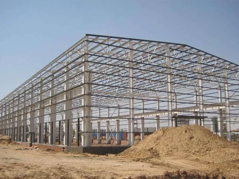 પોલાદની ફેક્ટરી ઇમારતો