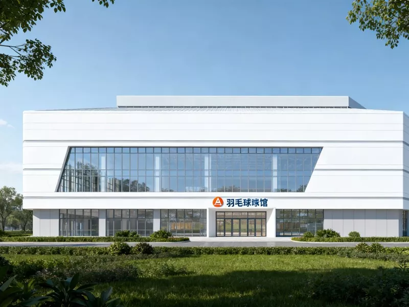 સ્ટીલ સ્ટ્રક્ચર બેડમિન્ટન હોલ