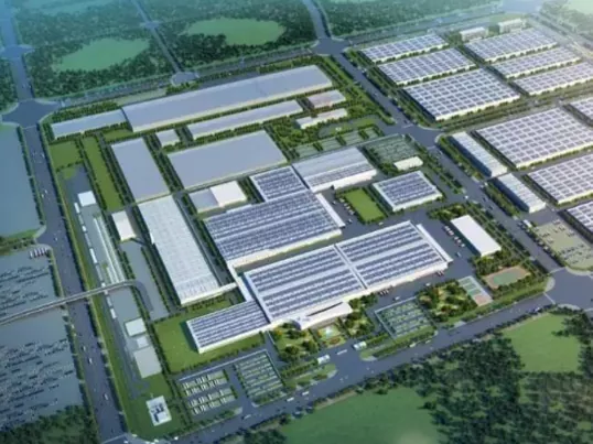 પોલાદ માળખું industrialદ્યોગિક ઉદ્યાન